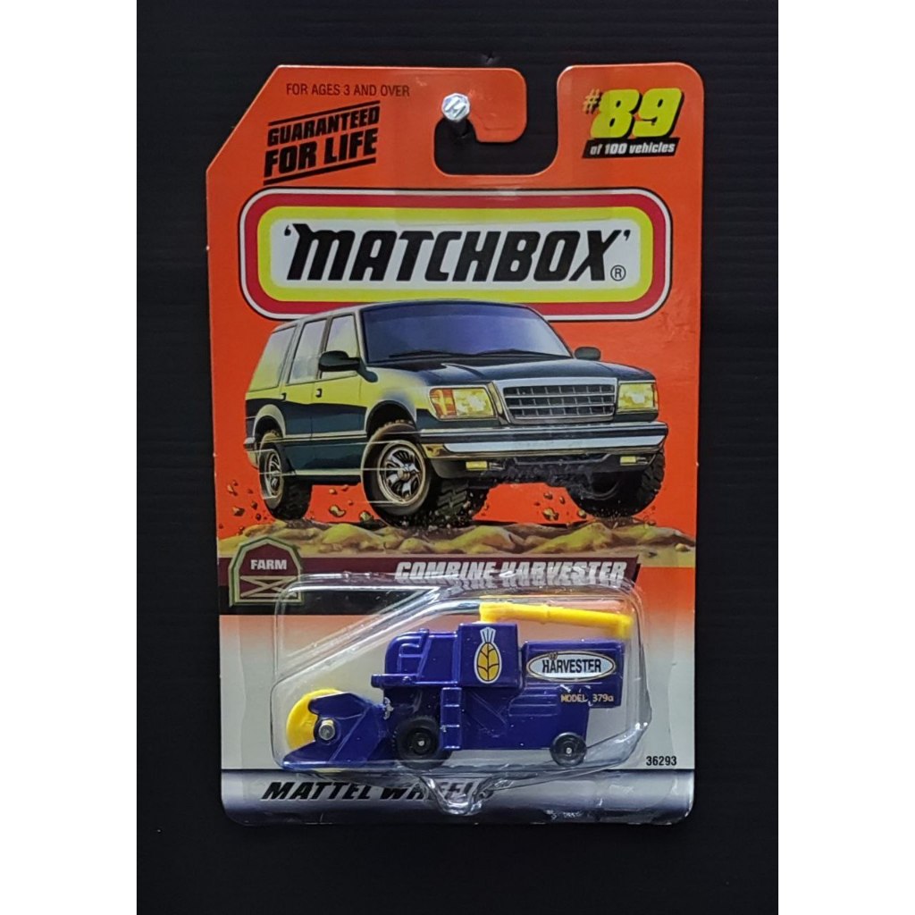 Matchbox Combine Harvester Farm