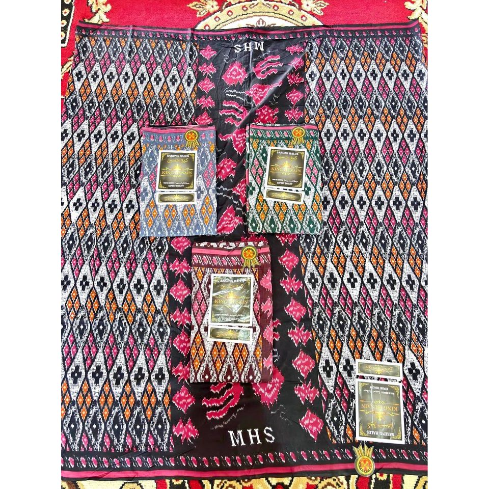 Sarung Goyor Printing BOTOL JAVA BOTOL Zaitun King Husein New