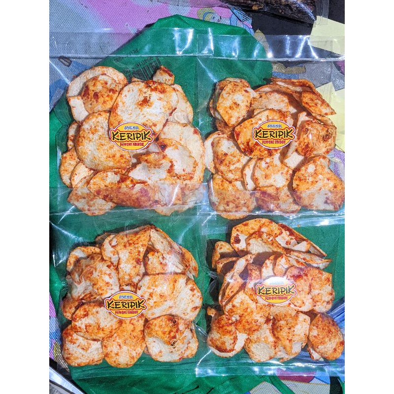 

kripik gadung pedas manis
