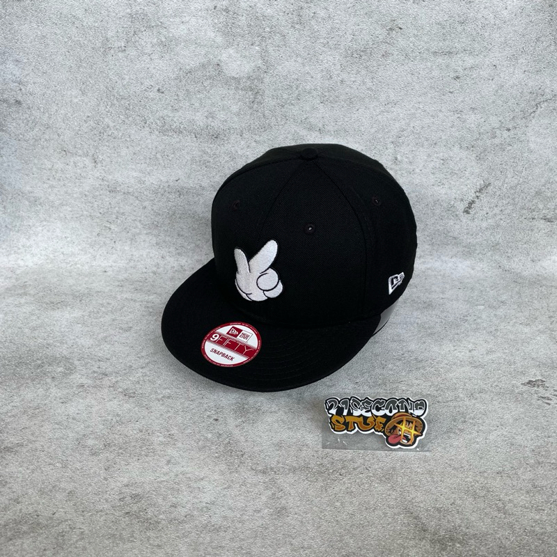 Topi New Era x Disney Hitam Second