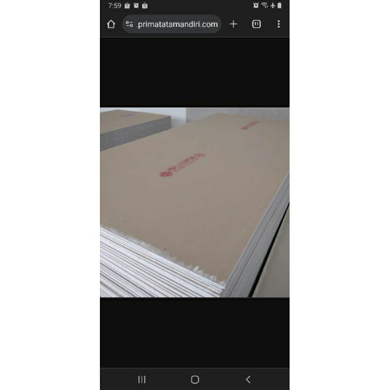 Gypsum Jayaboard - Gypsum A Plus (Invoice)