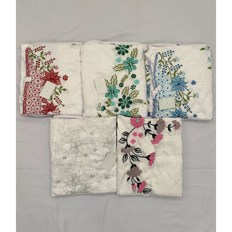 Mukena semi sutra bordil setelan