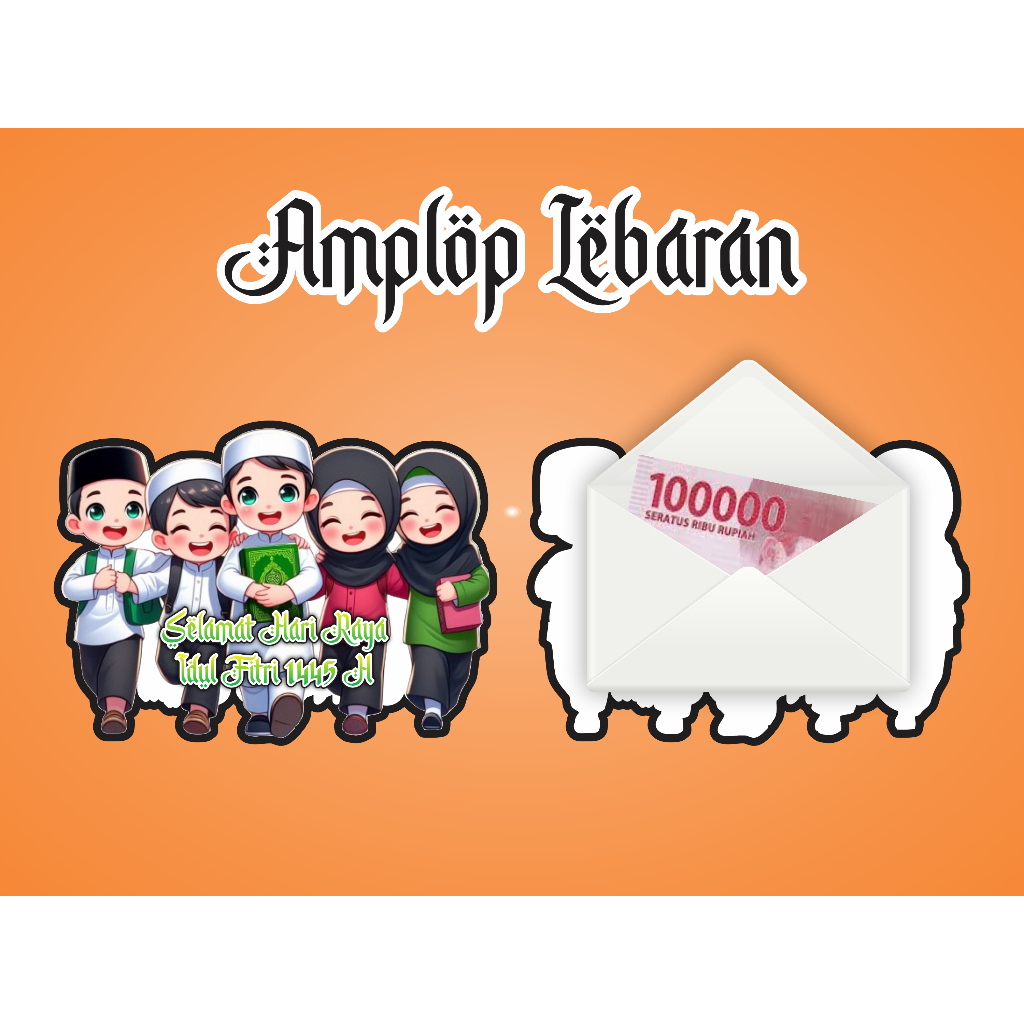 

Amplop Lebaran 3D