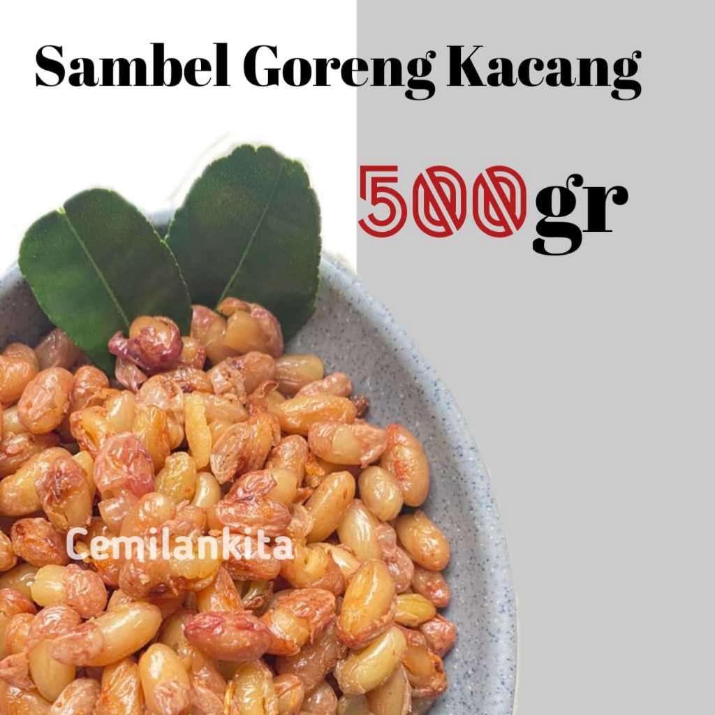 

sambel goreng kacang 500 gram