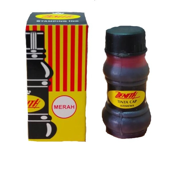 

INK STAMP PAD / REFILL STAMP PAD / TINTA STEMPEL / TINTA STAMP ZENITH MERAH