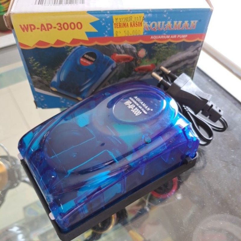AERATOR AQUARIUM 2 LUBANG MERK AQUAMAN