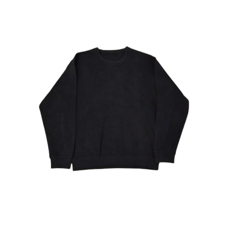 CREWNECK POLOS HITAM