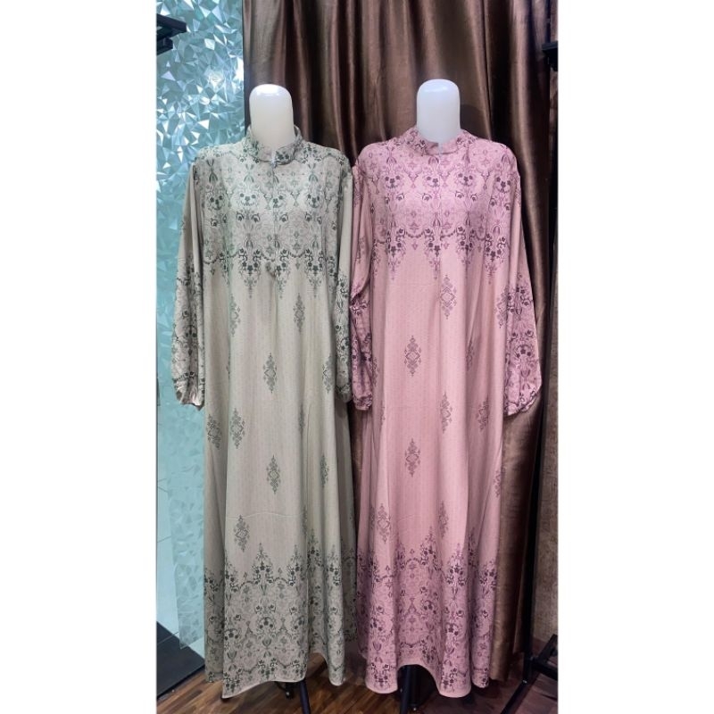 gamis wanita motif batik