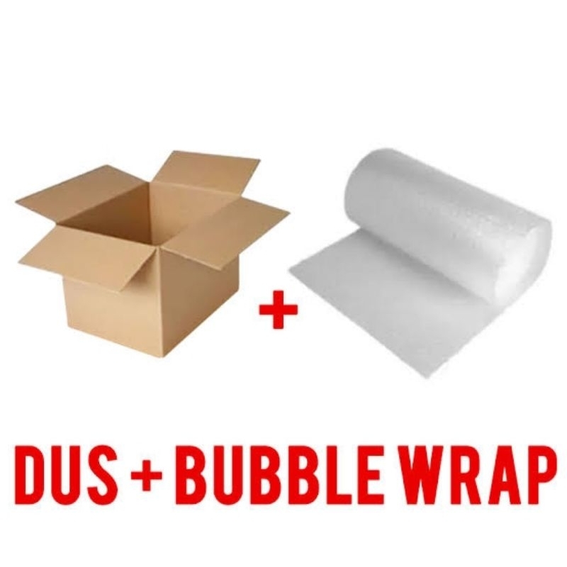 

Packing Tambahan Dus+Bubblewrap