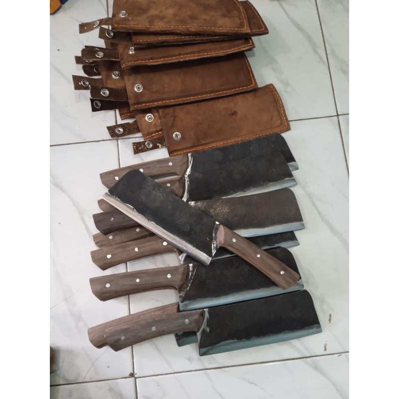 Glk cacah tulang bahan baja per truk pb 20 cm lebar 7 cm hendel fultang sarung kulit