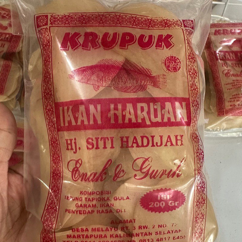 

Kerupuk Ikan Haruan