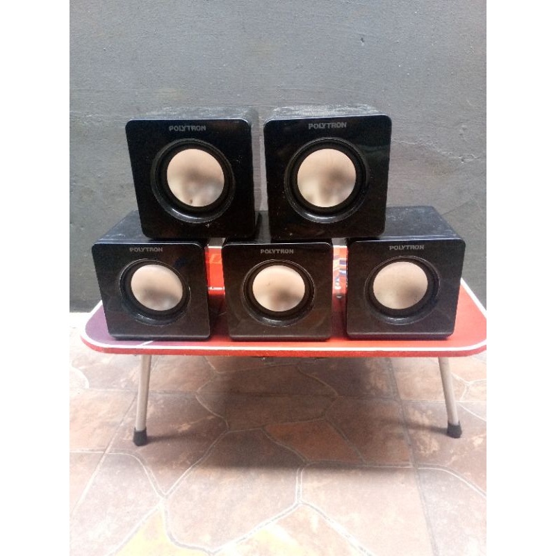 Speaker vocal bekas home theater Polytron