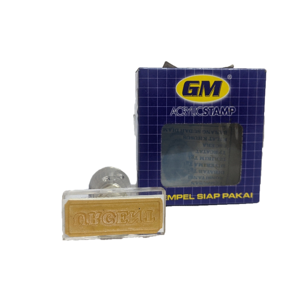 

GM STAMPEL ACRYLIC BAHASA INGGRIS ST-217 URGENT