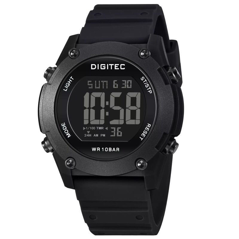 DIGITEC DG 5189 / 5189T / DG-5189 / DG-5189T / DG 5094 / DG 5094T Jam Tangan Pria Digital Original B