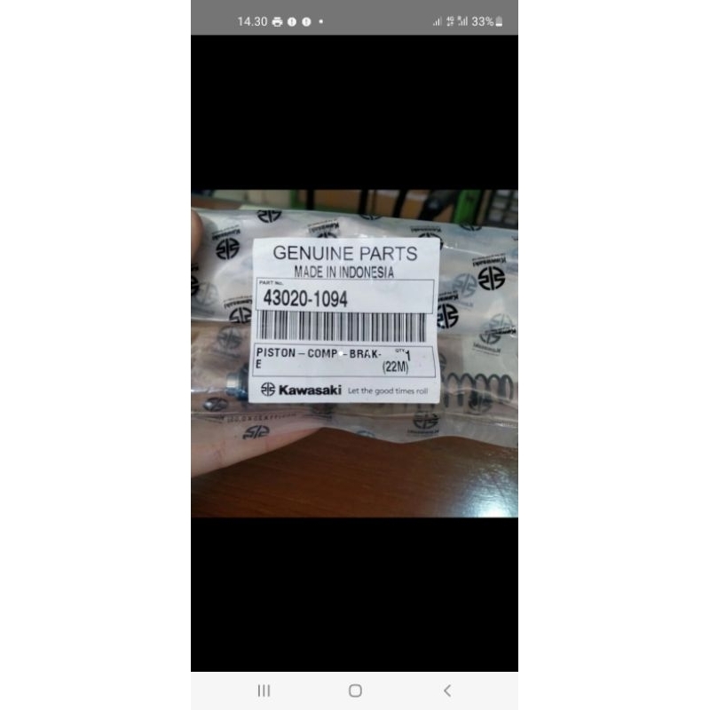 seal master rem belakang er6 dan zx6r