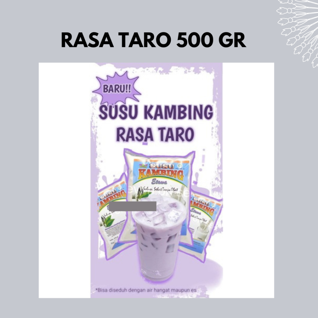 

SUSU KAMBING ETAWA RASA TARO 500gr