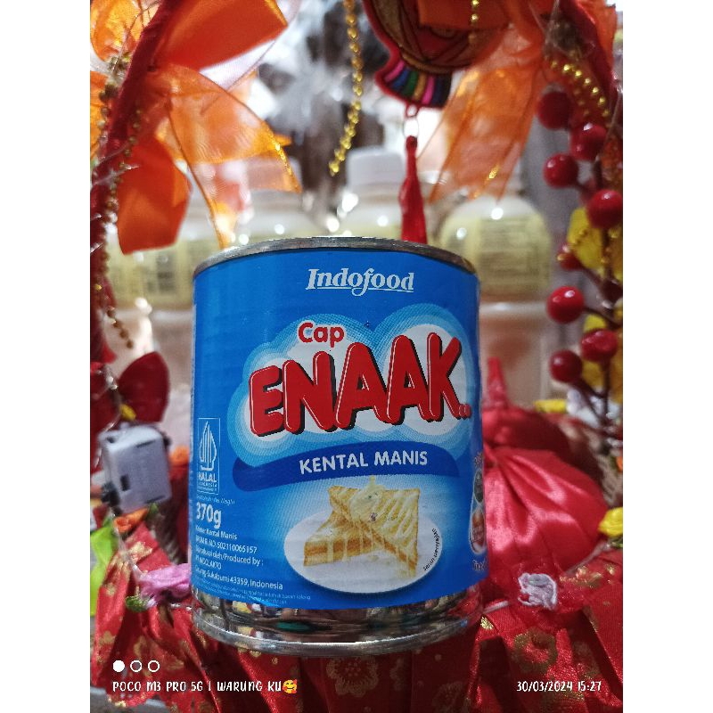 

Susu enak kaleng putih