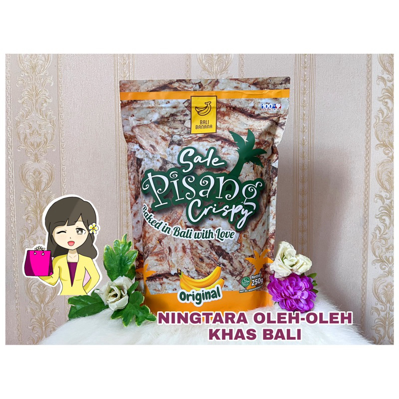 

SALE PISANG CRISPY BY BALI BANANA RASA ORIGINAL & BALADO OLEH-OLEH KHAS BALI