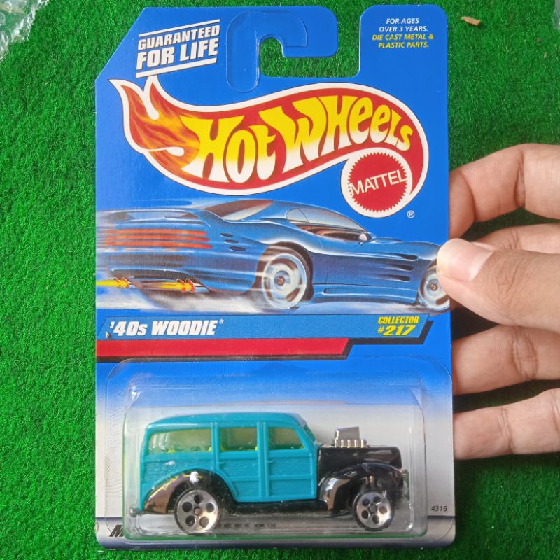 hot wheels hotwheels 40s woodie hijau green oplet si Doel 40 s classic