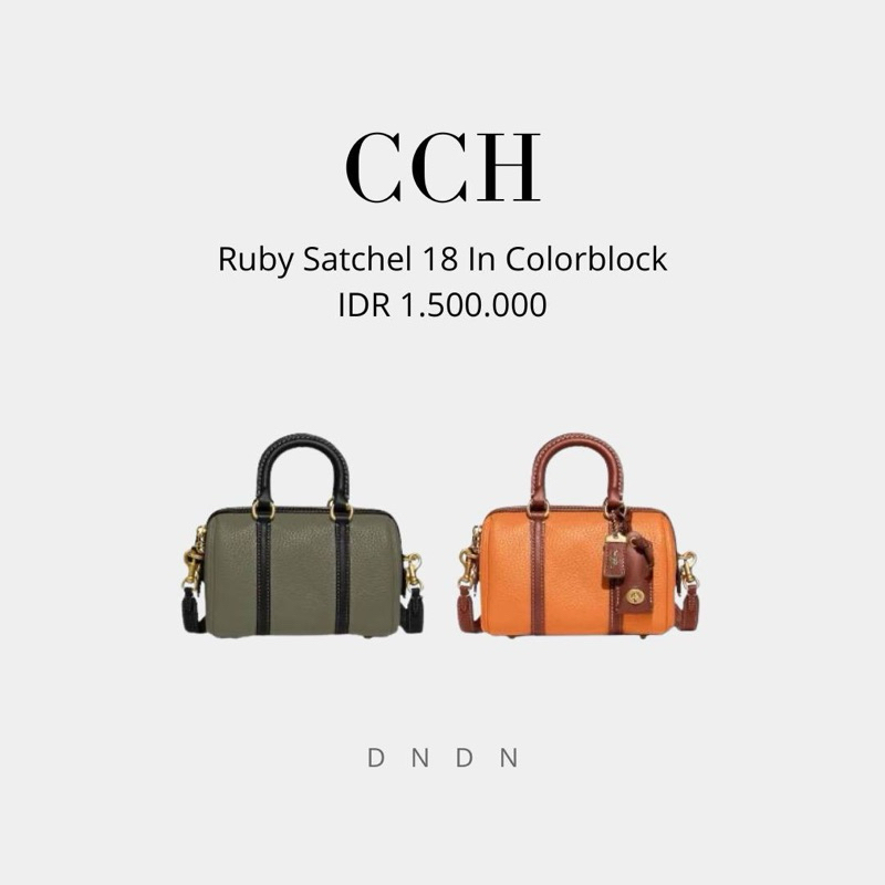 Ruby Satchel 18 In Colorblock