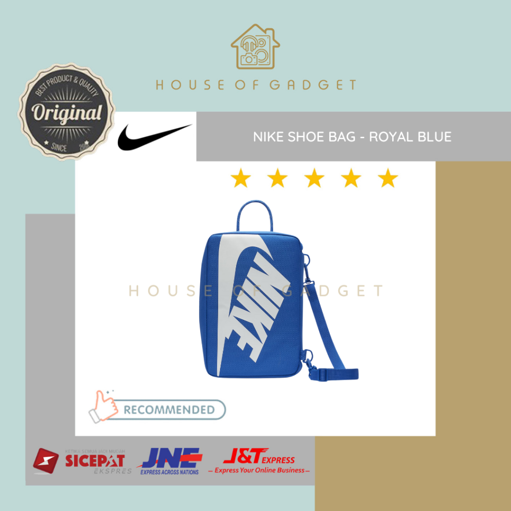 ORIGINAL Nike Shoe Box Bag 8L / 12L Tas Sepatu Gym Basket Futsal Tennis Sepak Bola