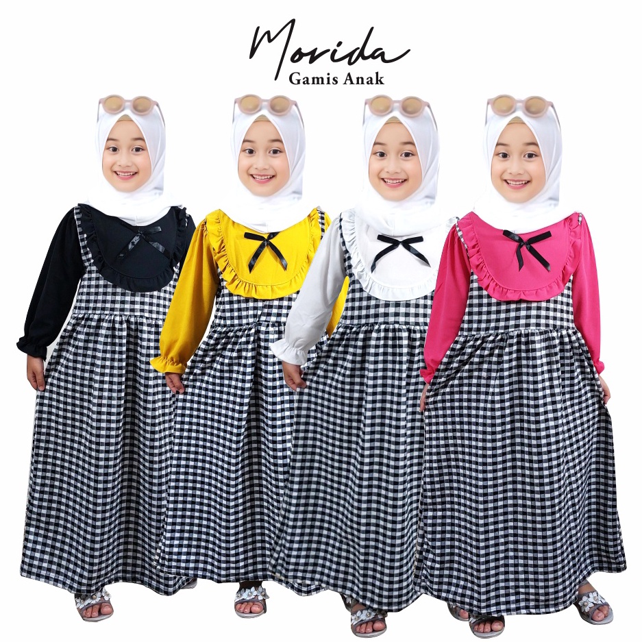 Grosiran Murah Gamis Anak Morida 76 GOGOFASHION