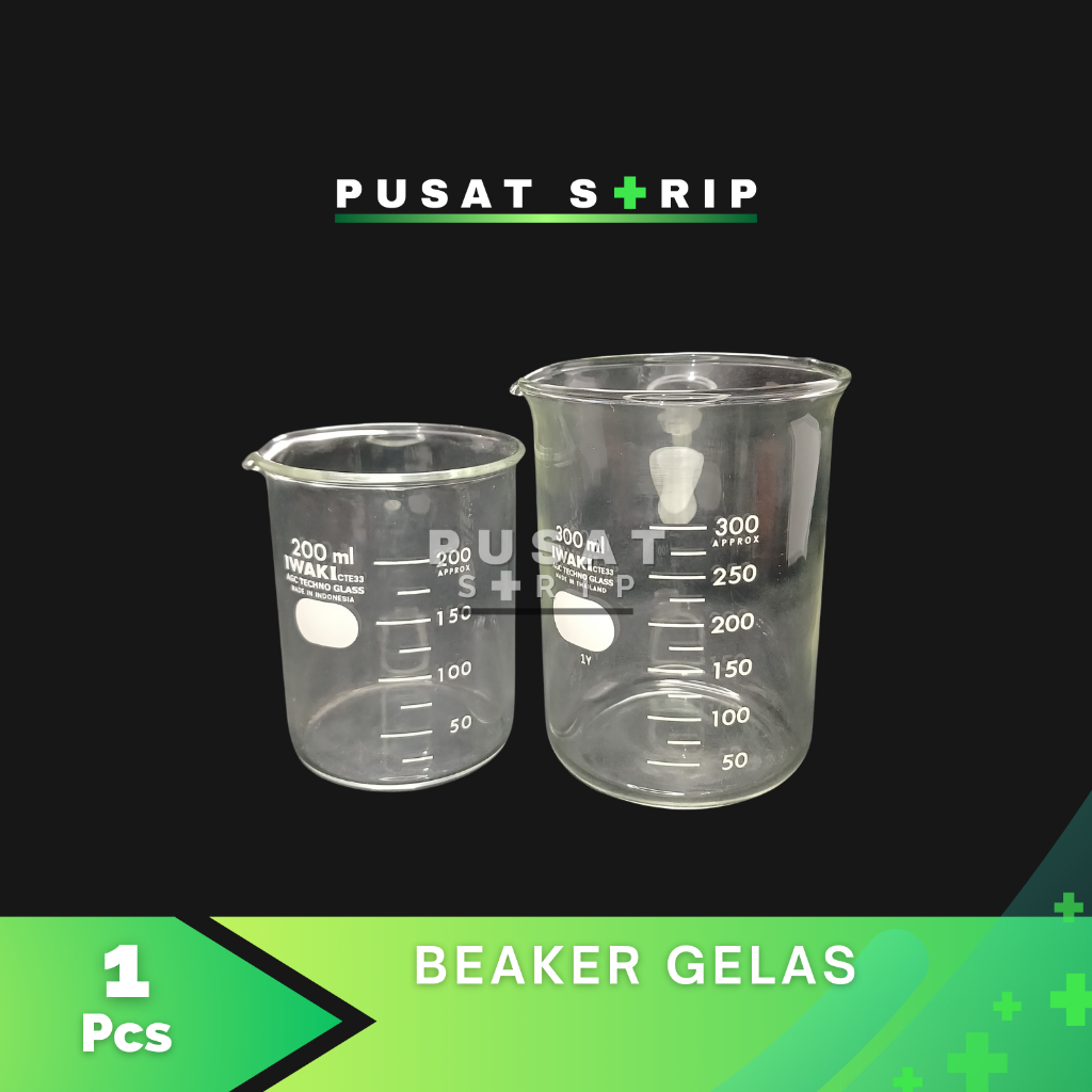 Beaker Gelas Iwaki 1000cc