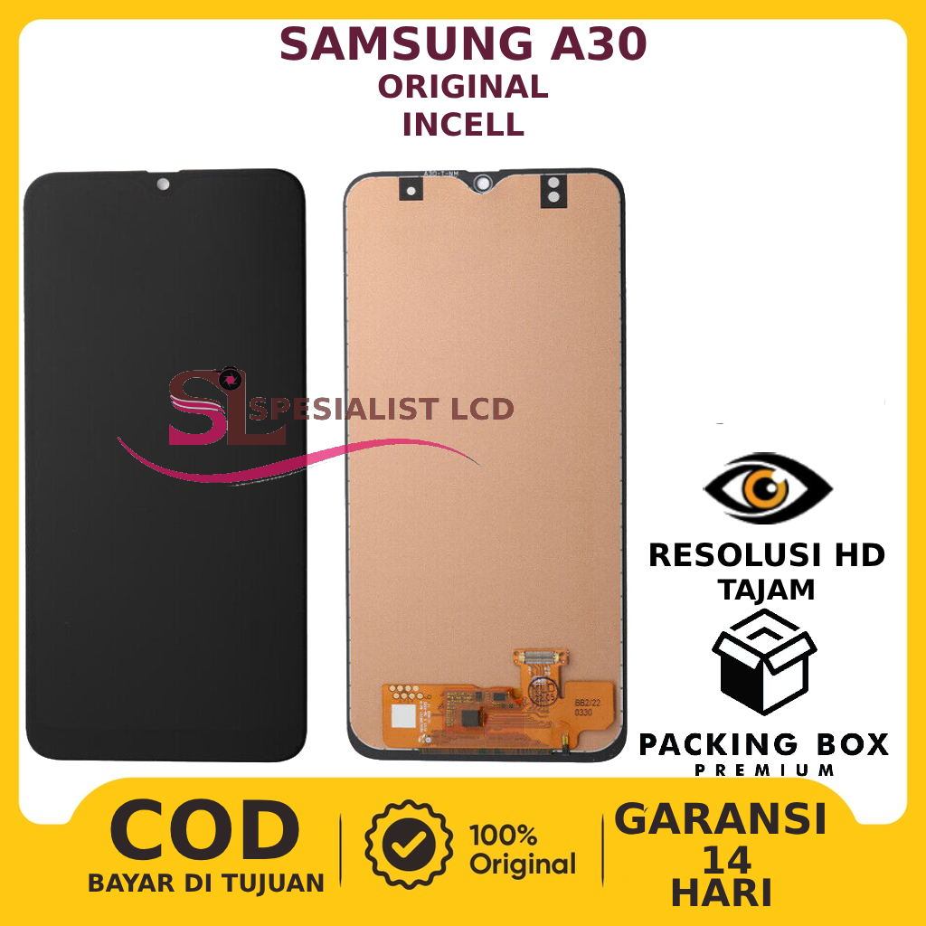 LCD TOUCHSCREEN SAMSUNG GALAXY A30 A305 A305F Garansi