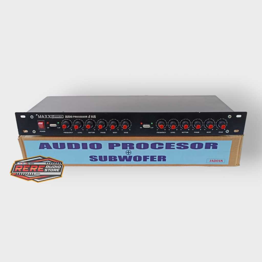 AP Sub / Audio Prosesor + Subwoofer Barang JADIAN Tinggal Pakai