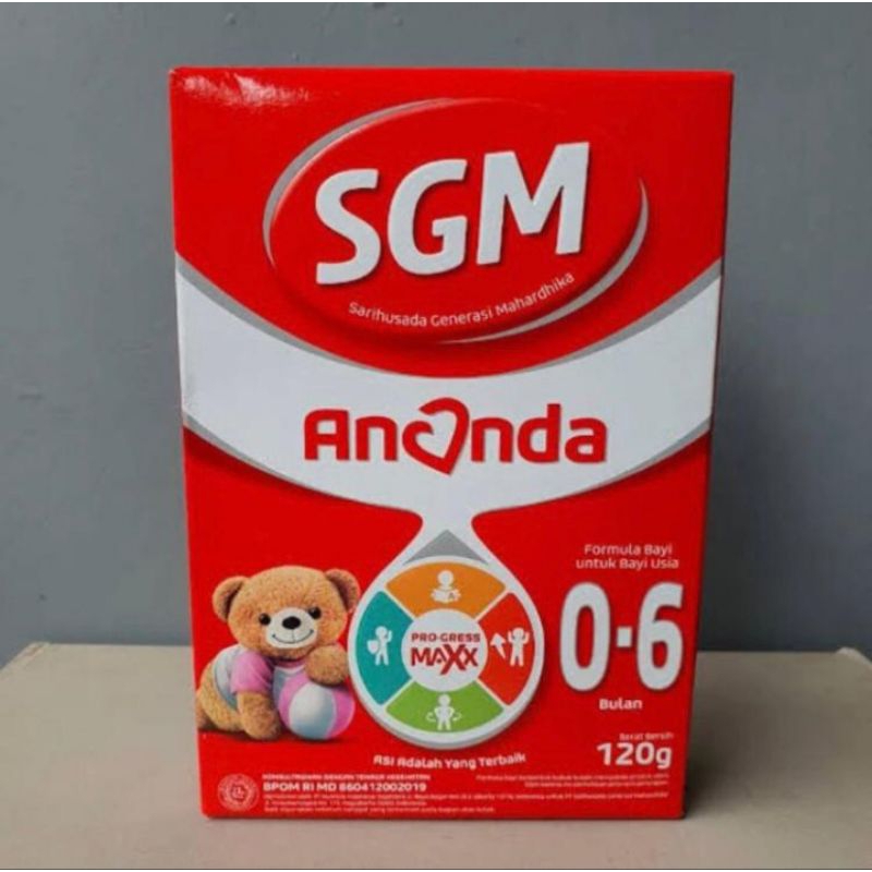 SGM ANANDA 0-6 BULAN 120 GRAM ORI (MURAH ABIS)