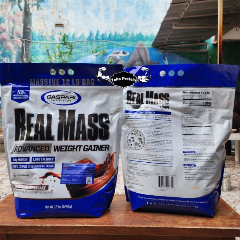 Eceran BPOM Ecer Real Mass Gaspari Nutrition 1lbs Gainer 1 Lb Lbs 1lbs RealMass