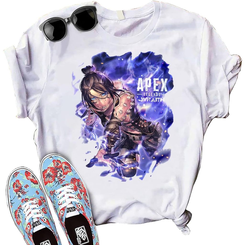 Baju Kaos Anak Distro Premium Legends Wraith T-shirt, Legends Wraith Character Shirt, Wraith Apex Sh