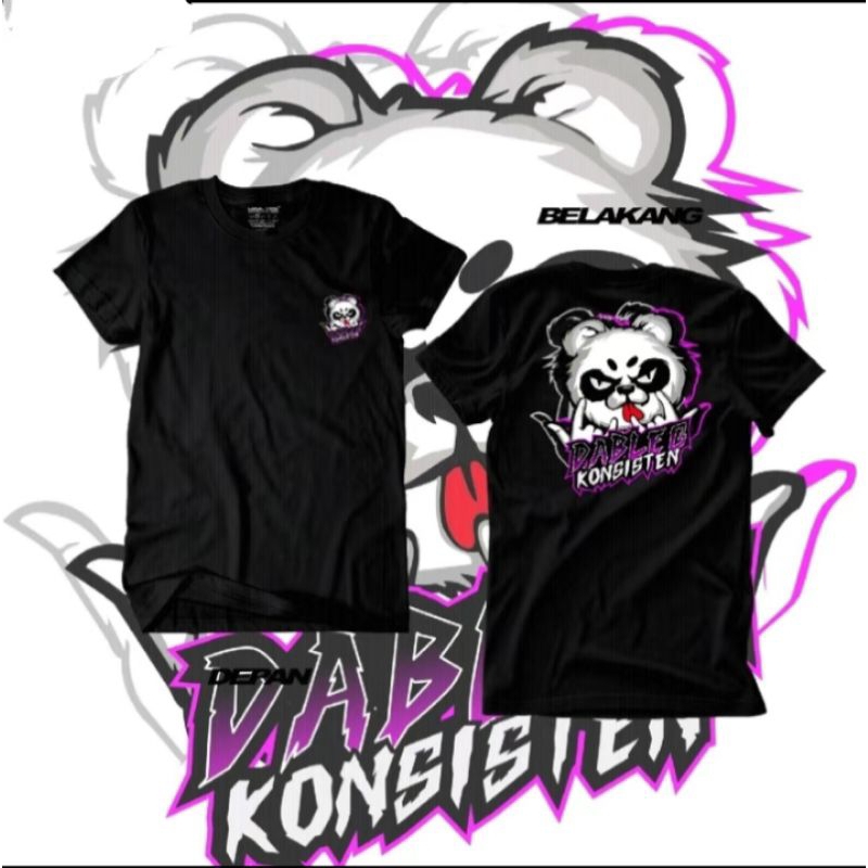 Kaos distro viral tiktok fyp kaos racing Dableg Konsisten kaos distro murah kaos distro racing atasa