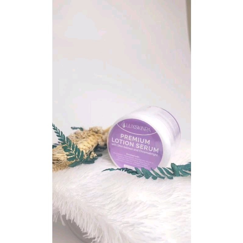 LUXSKINRA PREMIUM LOTION SERUM WITH DNA SALMON AND CHROMABRIGHT