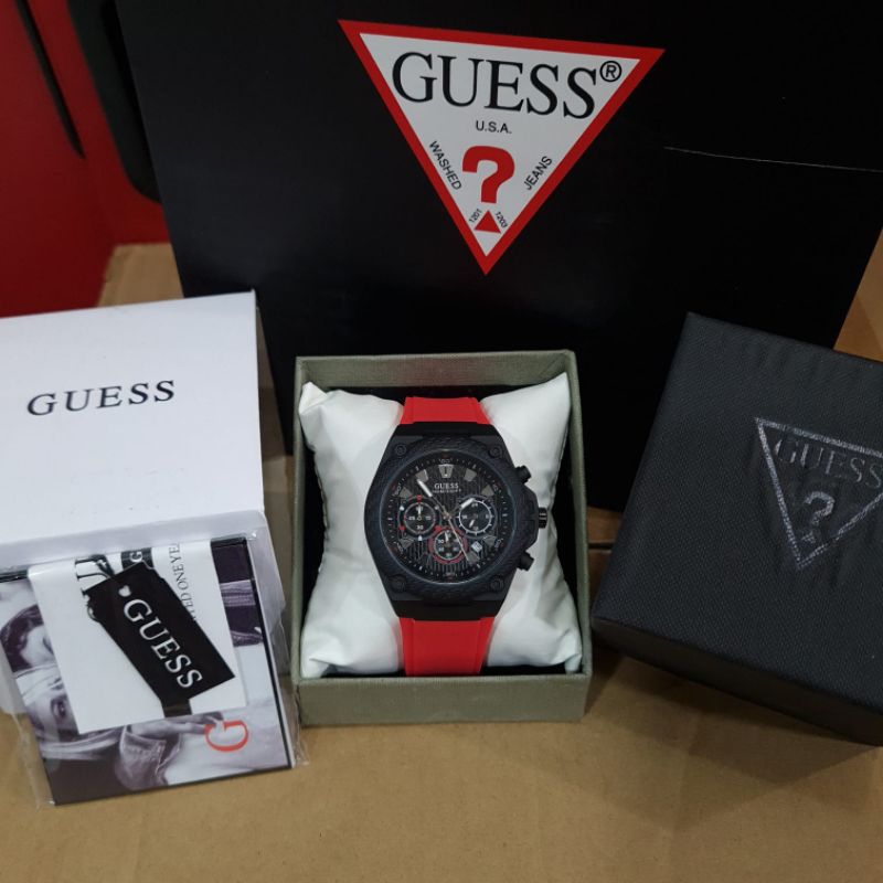JAM TANGAN PRIA GUESS W1048G2 W1049G3 W1049G6 SUPER FULSET
