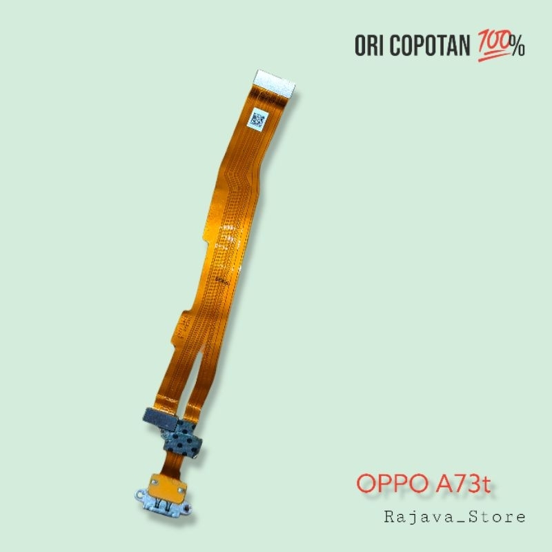 Fleksibel fleksible konektor cas mesin oppo a73t ori original cabutan copotan asli