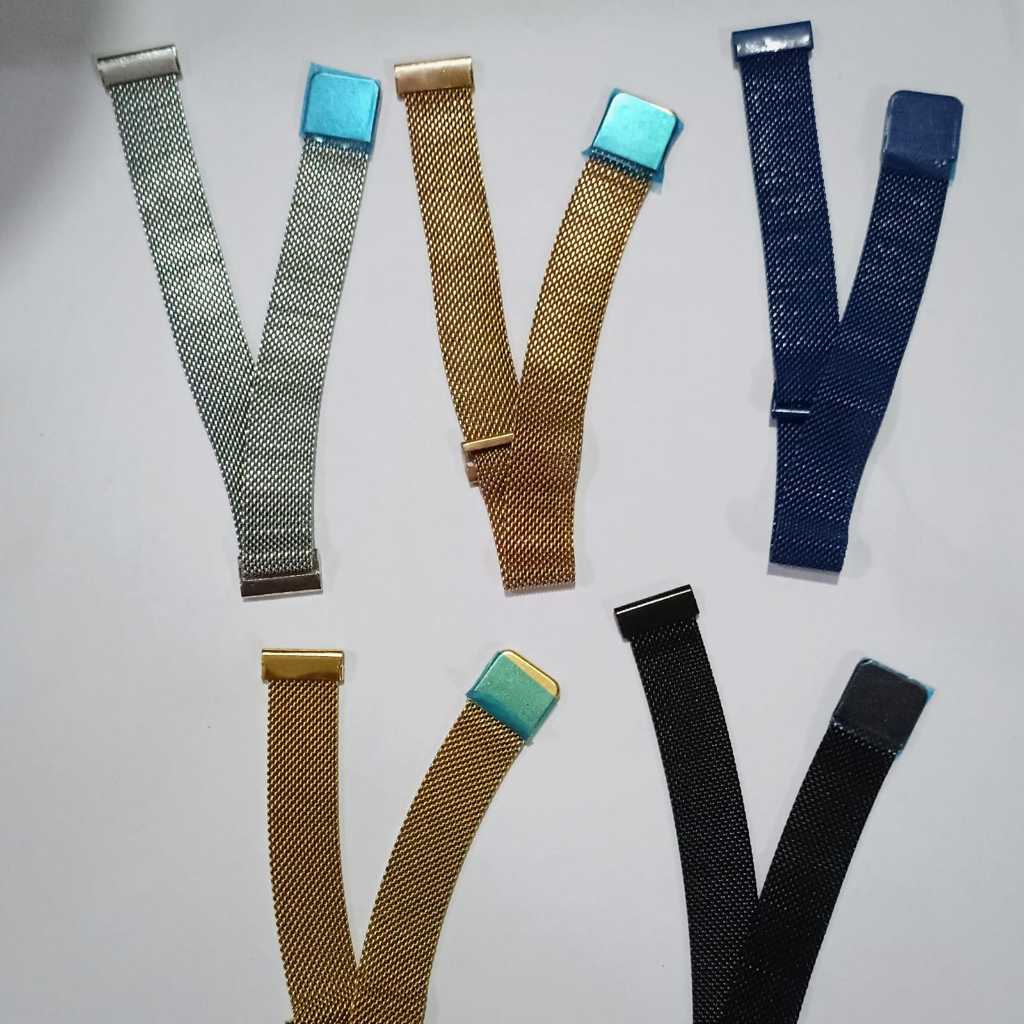 Tali strap rantai magnet ukuran 14mm,16mm,20mm rantai jam tangan magnet rantai pasir magnet