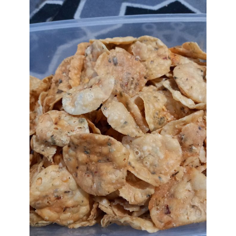 

kripik bawang pedas netto 500gr