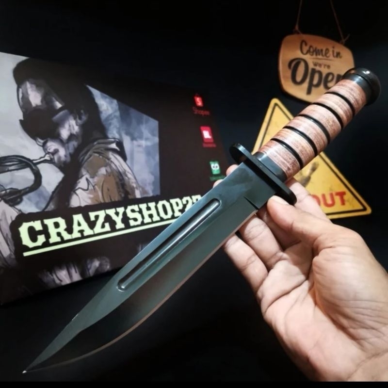 peralatan survival Kabar / Pisau hunting berburu / Pisau Survival