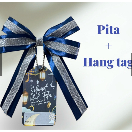 

Pita hampers 1 pcs + hang tag || pita parcel lebaran idul Fitri || READY STOCK SIAP KIRIM || Pita jadi || Pita instan 1 pcs