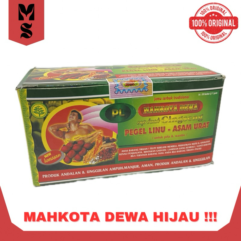 

NEW ORIGINAL 100% !!! MAHKOTA DEW4 HIJAU