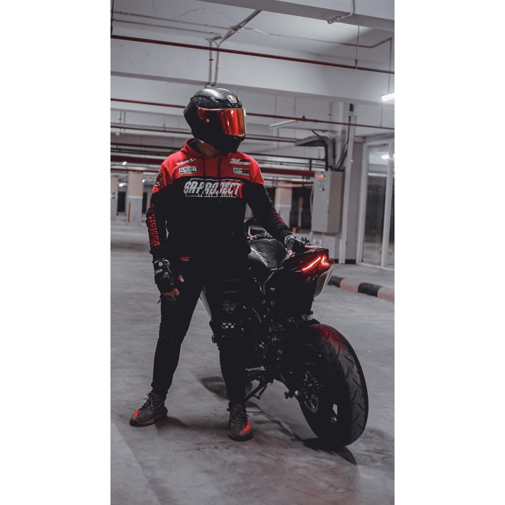 SR-PROJECT HOODIE EXCLUSIVE SR-PROJECT RACING STORIES - RED