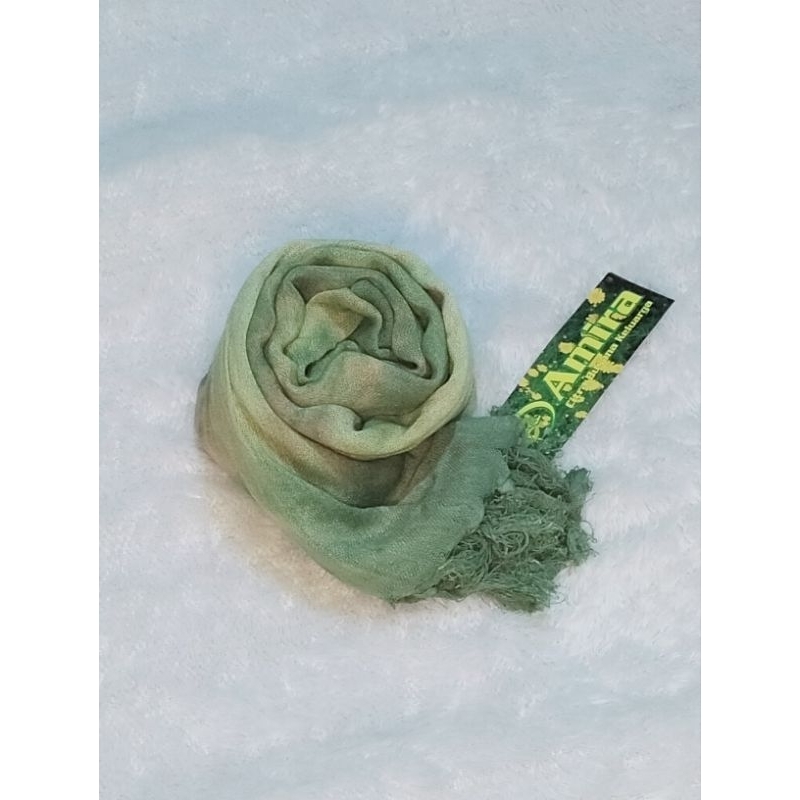 Pashmina motif hijau marmer 180 x 70