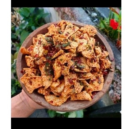 

basreng koin pedas daun jeruk