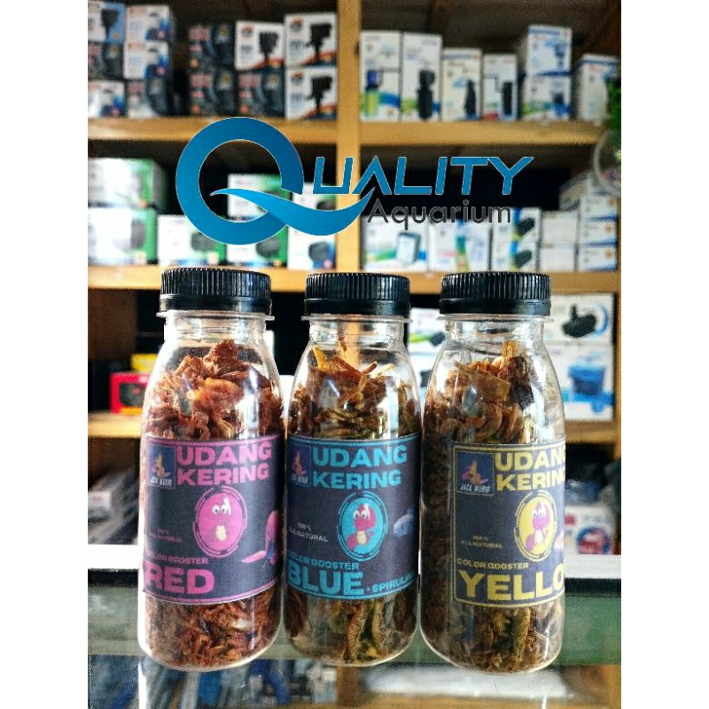 UDANG KERING PAKAN IKAN ARWANA CHANA DAN PREDATOR