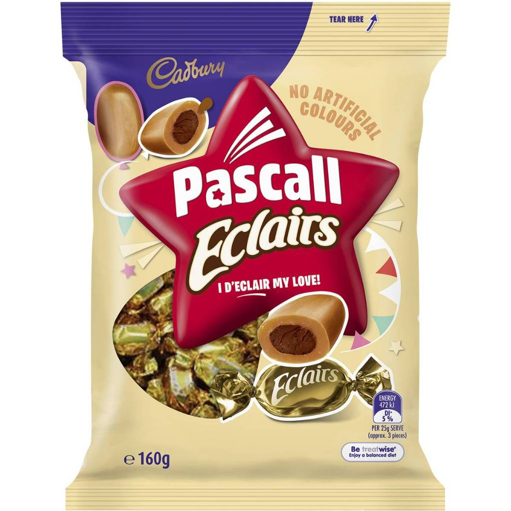 

Cadbury Pascall Chocolate Eclairs Lollies