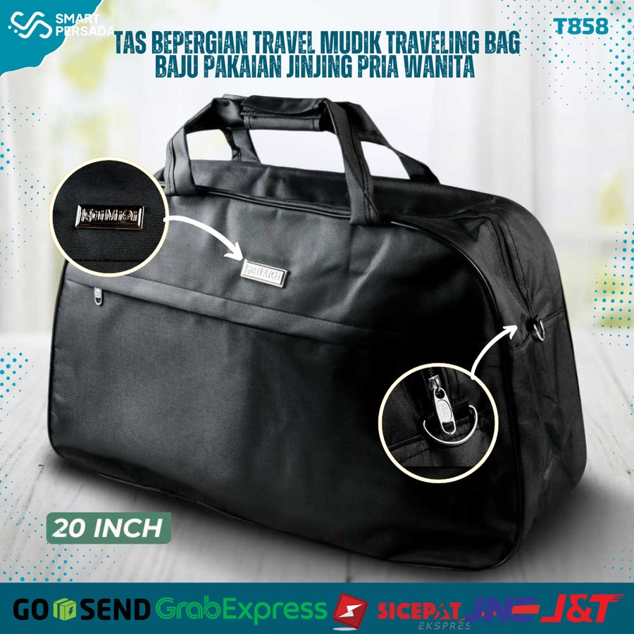 Tas Bepergian Travel Mudik Traveling Bag Baju Pakaian Jinjing Wanita 3