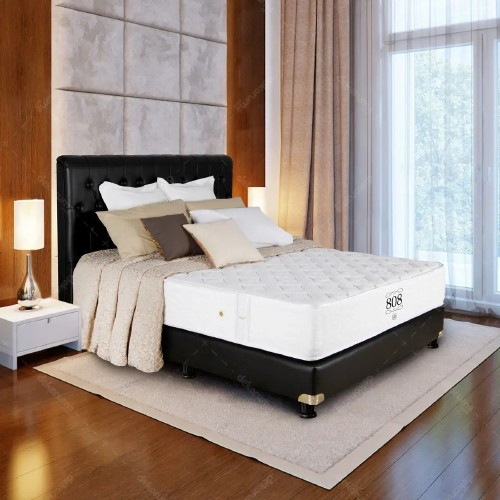 Kasur Springbed 180x200 Airland 808 Standard Spring Latex Natural Latex Encasement 31cm (Kasur Saja)