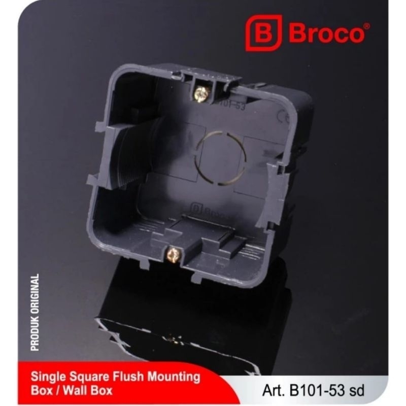 BROCO INBOW DUS / INBOW DOOS IB DUS B101-53 MANGKOK SAKLAR STOP KONTAK BROCO B101