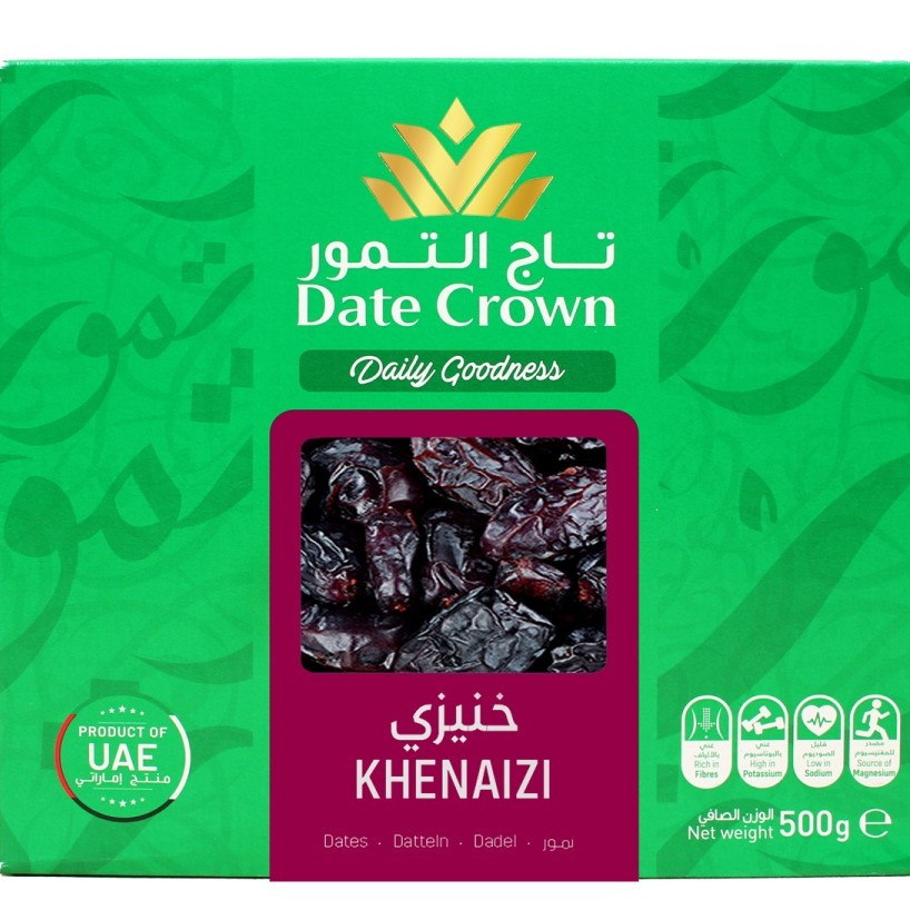 

Kurma Date Crown Khenaizi 500 Gr Box 500Gr
